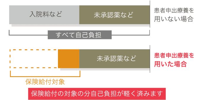 患者申出療養の費用負担