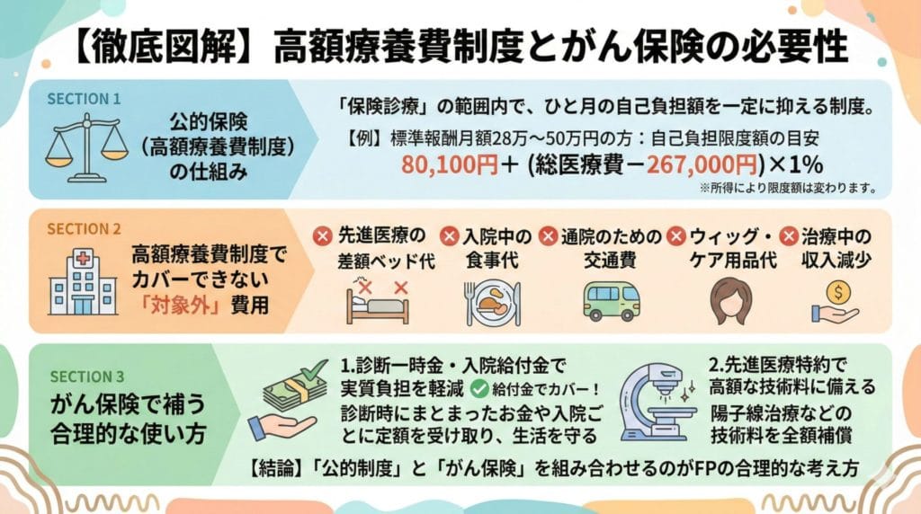 がん治療費の実際はいくら？公的保険との関係を整理する