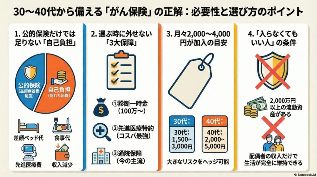 がん保険にまつわるよくある誤解をFPが正直に解説